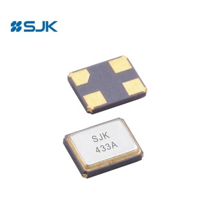 Buy 3225 SAW Resonator With 433.92MHz ±75KHz RoHS online manufacture