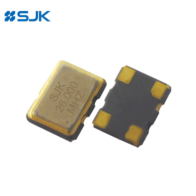 High Reliability SJK-8W 19.2MHz SMD3225 VC-TCXO with Clipped Sine Wave Output Type